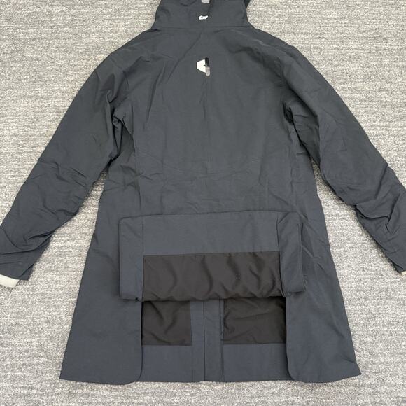 OROS Orion Carbon Hooded Parka Jacket Women Small Solarcore Insulation Ski Black - Picture 11 of 12